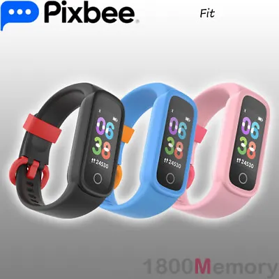 Pixbee Fit Kids Smart Activity Watch Bluetooth Heart Rate Sleep IP68 Smartwatch • $79