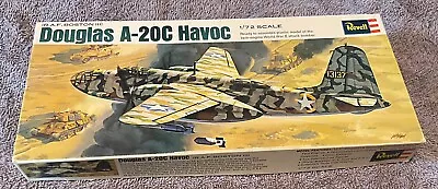 Douglas A-20C Havoc 1/72 Scale Model Kit No. H-115:130 Revell 1967 New/Sealed • $15.95
