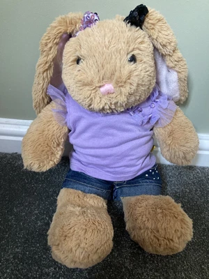 £3 • Buy Build A Bear Rabbit With T Shirt And Shorts Very Good Condition