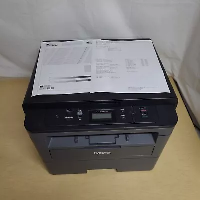 Brother HL-L2390DW Monochrome Printer Duplex Wifi W/ Toner All-in-One Copy Scan • $149.95