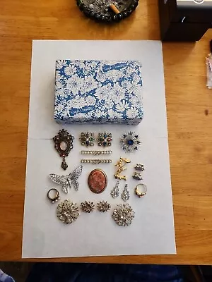 Vintage Sarah Coventry Lot With Jewelry Box • $75