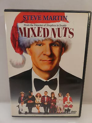 Mixed Nuts 1994 Christmas Comedy DVD Steve Martin & Madeline Kahn • $2.99