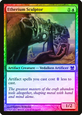 Etherium Sculptor FOIL Modern Masters PLD Artifact Blue Common CARD ABUGames • $3.39