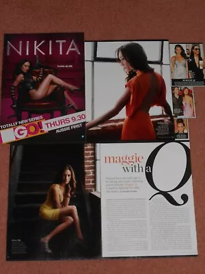 6- MAGGIE Q Magazine Clippings • $2.95