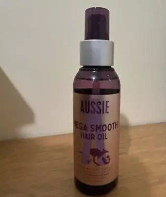 Aussie - Mega Smooth & Repair Hair Oil 100ml Lightweight Treatment • £6.99