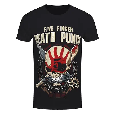 Five Finger Death Punch T-Shirt FFDP Zombie Kill Band Official New Black • £15.95