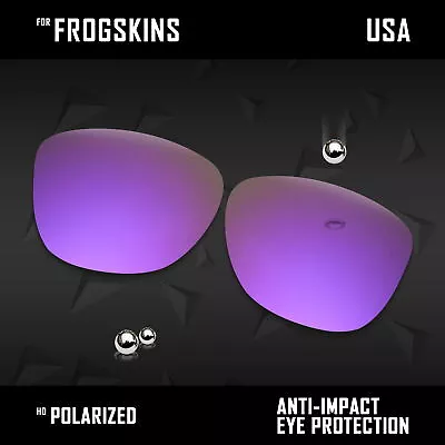 Anti Scratch Polarized Replacement Lenses For-Oakley Frogskins OO9013 Options • $10.75