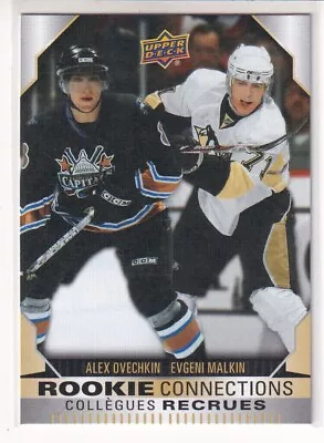 23/24 Ud Tim Hortons Duos Alex Ovechkin / Evgeni Malkin Rookie Connections #1 • $1.32