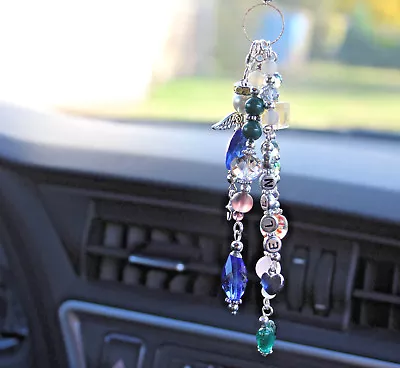£25.80 • Buy Auto Pendant Guardian Angel Rear-View Lucky Charm Good Travel Protection Amulet