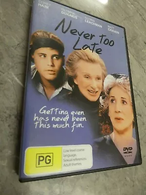 Never Too Late (DVD Region 4) G4 • $10.40