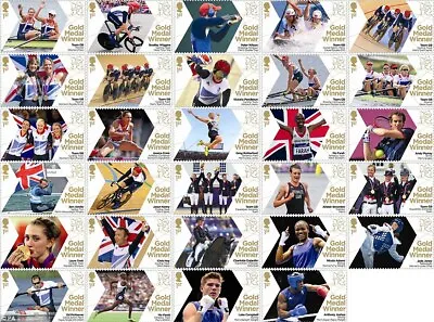 Gb Mint 2012 Olympic & Paralympic Miniature Sheet Gold Medal Winners Mint Mnh • £6