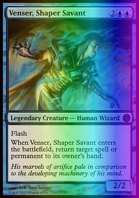 MTG Magic The Gathering Venser Shaper Savant (15/20) FTV Twenty LP FOIL • $1.95