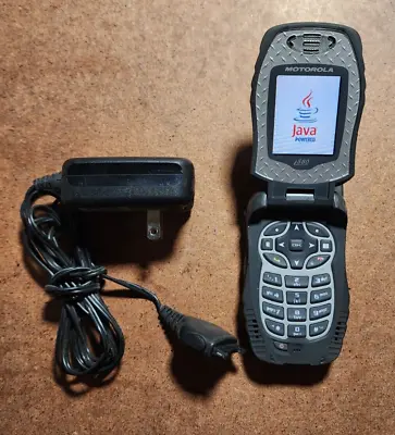 Motorola I580 - Flip Phone With Charger - Nextel Direct Connect - Cell Phone • $55