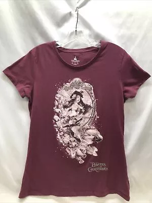 Disney Parks Pirates Of The Caribbean Sailors Beware Mermaids Tee Womens L • $16