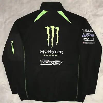 Monster Energy Tech 3 Mens Racing Motorsport Fleece Sweater Jacket Size XXL • $101.99