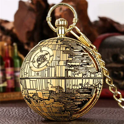 Creative Musical Pocket Watch Manual Quartz Movement Playing Song Watches Chain • £15.78