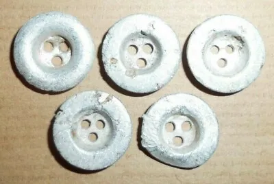 German Wwii Lot Of Buttons To Bread Bag Zeltbahn - Original Wehrmacht #2 • £10.79