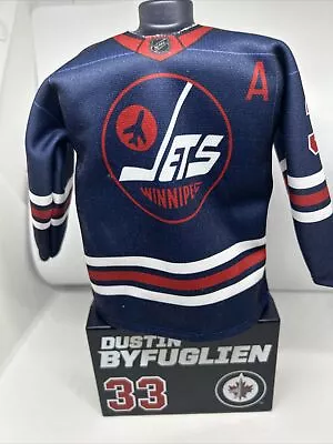 NHL Mini Jersey Dustin Byfuglien Winnipeg Jets With Stand. 10  Tall In Box NEW • $67.66