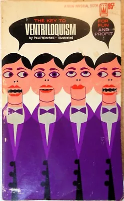 THE KEY TO VENTRILOQUISM - Paul Winchell (1954 Paperback) • $39.99