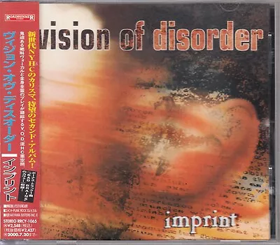 VISION OF DISORDER / IMPRINT JAPAN CD OOP W/OBI +1 BONUS TRACK • $7.99