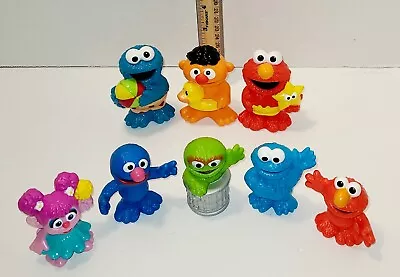 Hasbro Sesame Street Plastic Figures And Bath Toys Lot Of 8 • $7.99