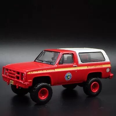 1984 Chevrolet Blazer M1009 Squarebody Alasaka Fire 1:64 Scale Diecast Model Car • $14.98