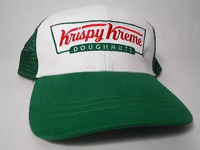 Krispy Kreme Doughnuts Mesh Hat Trucker Cap Retro Style 2019 Snapback Adult (NEW • $59.95