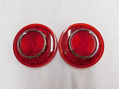 New Repro. 1956 Ford Fairlane Tail Light Lamp Lenses Lens Pair Crown Victoria • $186.30