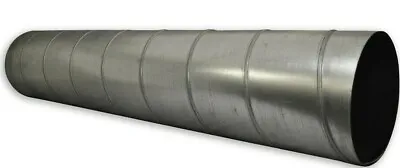 Galvanised Steel Spiral Ducting 1.5 Mtr & 3mtr Ventilation Hydroponics Extract • £59.34