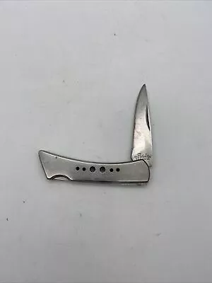 Vintage C. I. Silver Falcon Pocket Knife 440 Stainless Steel 521 Japan 2  Blade • $15