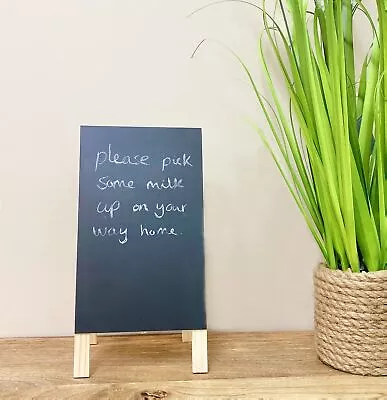 Free Standing Tabletop A Frame Easel Chalkboard 31cm Small Message Board • £7.99