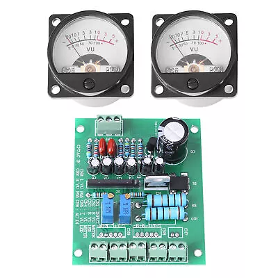2pcs VU Meter Kit VU Meter Home For Lower Operating Voltage Recording DC Power • $26.23