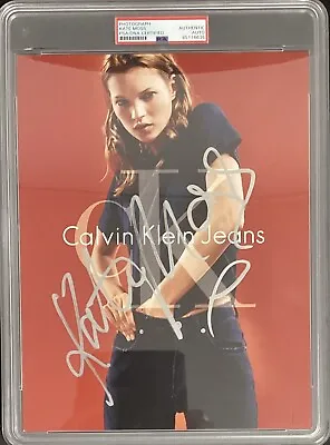 Kate Moss Signed Photo 8x10 Calvin Klein Jeans Supermodel Hot Autograph PSA/DNA • £973.11