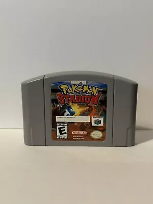 Pokemon Stadium  (Nintendo 64 1997) N64 Original Authentic Cart Only • $25
