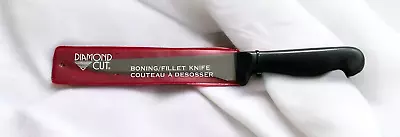 New Diamond Cut Boning Fillet Knife Stainless Steel In Package • $3.99