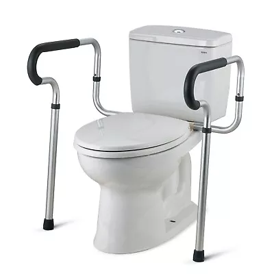 MEDLINE 1 EA Guardian Toilet Safety Frame 250 Lbs. G30300 Adjustable Storable • $49