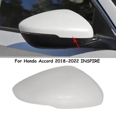 White RH Car Rearview Mirror Cover Cap Shell For Honda Accord 2018-2022 INSPIRE • $39.70