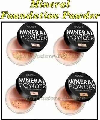 GOSH Mineral Foundation Powder For A Matte Finish Flawless Look... • £14.47