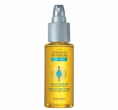 Avon Advance Techniques Moroccan Argan Oil Leave-In Treatment 2 Fl Oz • $14.99