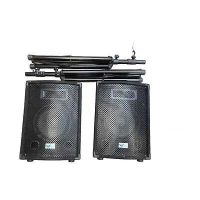 High-Quality W Audio Gig Rig Performer PA Speakers • £4.99