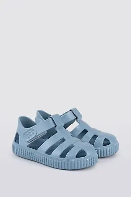 IGOR Nico Synthetic Sandals Kids Jelly Beach Blue Shoes Size UK6 EU23 New • £14.99