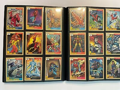 1991 Marvel Universe Series 2 - COMPLETE BASE SET #1-162 NM Impel Free Shipping • $45