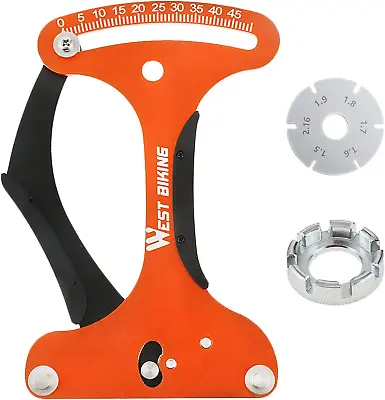 $27.67 • Buy Spoke Tension Meter Tool Bike Indicator Meter Tensiometer, Wire Tension Adjustme