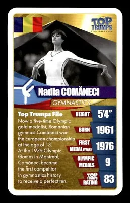 #C083 NADIA COMANECI Oddball Olympic Card FREE SHIPPING • $5.99