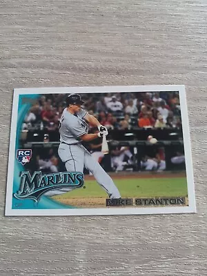 2010 Topps Update Mike Giancarlo Stanton RC Rookie Card US-50 • $4.99