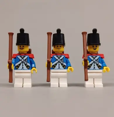 Lot Of 3 LEGO Soldier Minifigures - From 10320 Eldorado Fortress Pirates Set • $12