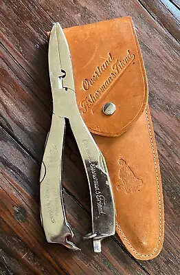 Vintage Fred Mac Overland Fisherman’s Friend  Multi Tool And Leather Pouch • $75