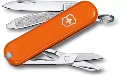 New Swiss Army 0.6223.83g Mango Tango Orange Classic Victorinox Pocket Knife • $23