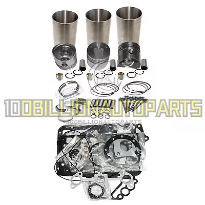 K3D Overhaul Rebuild Kit For Mitsubishi Engine Excavator Loader Tractor W/Valves • $458.78