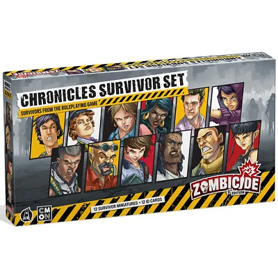 Survivor Set Zombicide: Chronicles Board Game  NIB CMON • $22.16